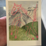 pink horse | Fred Nussbaum - postcard