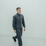 wool shirt jacket *anthracite