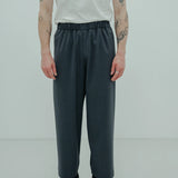 wide wool pants *anthracite