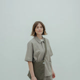 musette bag *greyish green