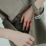 musette bag *greyish green