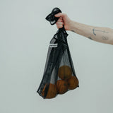 mesh tote bag *black