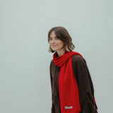 Wool Scarf *red