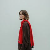 Wool Scarf *red