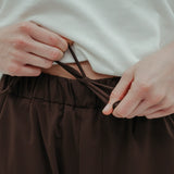 Wide Technical Pants *brown