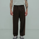 Wide Technical Pants *brown