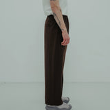Wide Technical Pants *brown