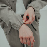 wool shirt jacket *beige