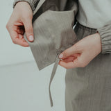 wool shirt jacket *beige