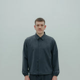 wool shirt jacket *anthracite