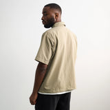 popover shirt *dark sand