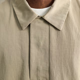 popover shirt *dark sand