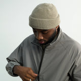 wool beanie *dark sand