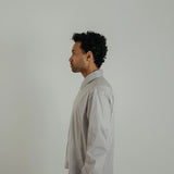 shirt ls *brown stripe