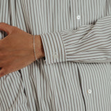 shirt ls *brown stripe