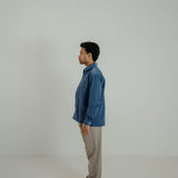 overshirt *indigo blue