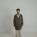 anorak *greyish green