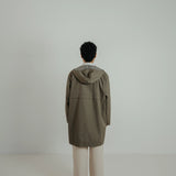 anorak *greyish green