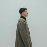 reworked oversized anorak *greyish green