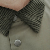 reworked oversized anorak *greyish green