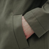 reworked oversized anorak *greyish green