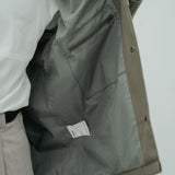 reworked oversized anorak *greyish green