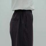 wide technical pants *chocolate brown