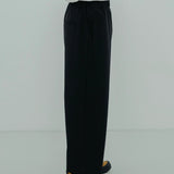 wide technical pants *black