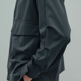 wide technical shirt *dark grey