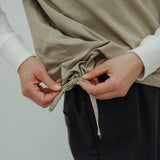 popover shirt *dark sand