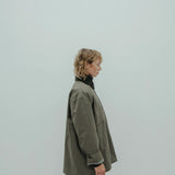 reworked oversized anorak *greyish green