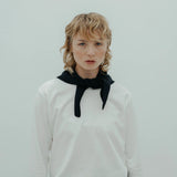 Triangle Wool Scarf Small *black