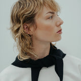 Triangle Wool Scarf Small *black