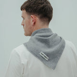 Triangle Wool Scarf Small *grey