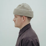wool beanie *dark sand