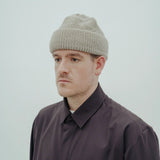 wool beanie *dark sand