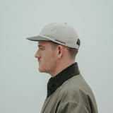 base cap * cream/olive green