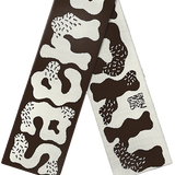 PRE-ORDER // saendorn x Fred Nussbaum Logo Wool Scarf *brown/cream