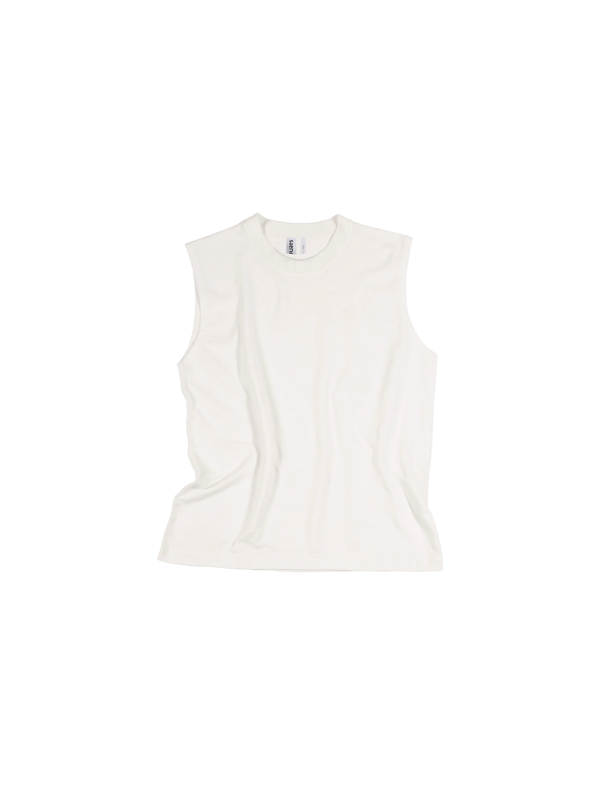 SAPEur サプール DRY BASIC TANK TOP WHITE L SAPEur サプール DRY BASIC TANK TOP WHITE L
