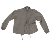 wool shirt jacket *beige