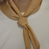 pink horse satin scarf – FRED NUSSBAUM edition *sanddorn